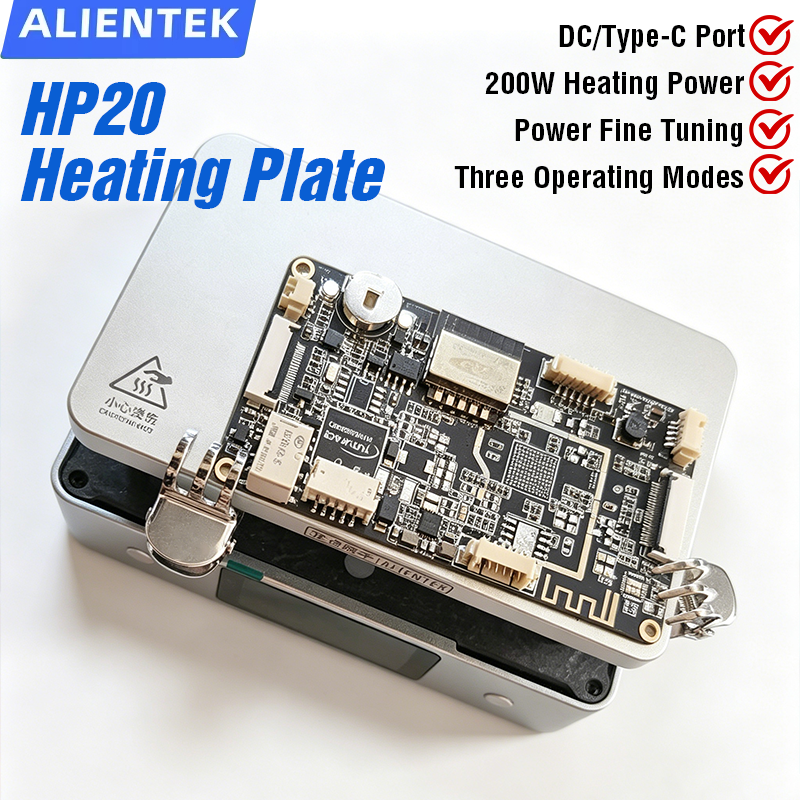 Electronics Repair App - ALIENTEK HP20 Heating Plate 200W Max