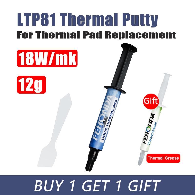 Thermal Paste Cpu - 18W/Mk LTP81 Fehonda Industrial Liquid Thermal