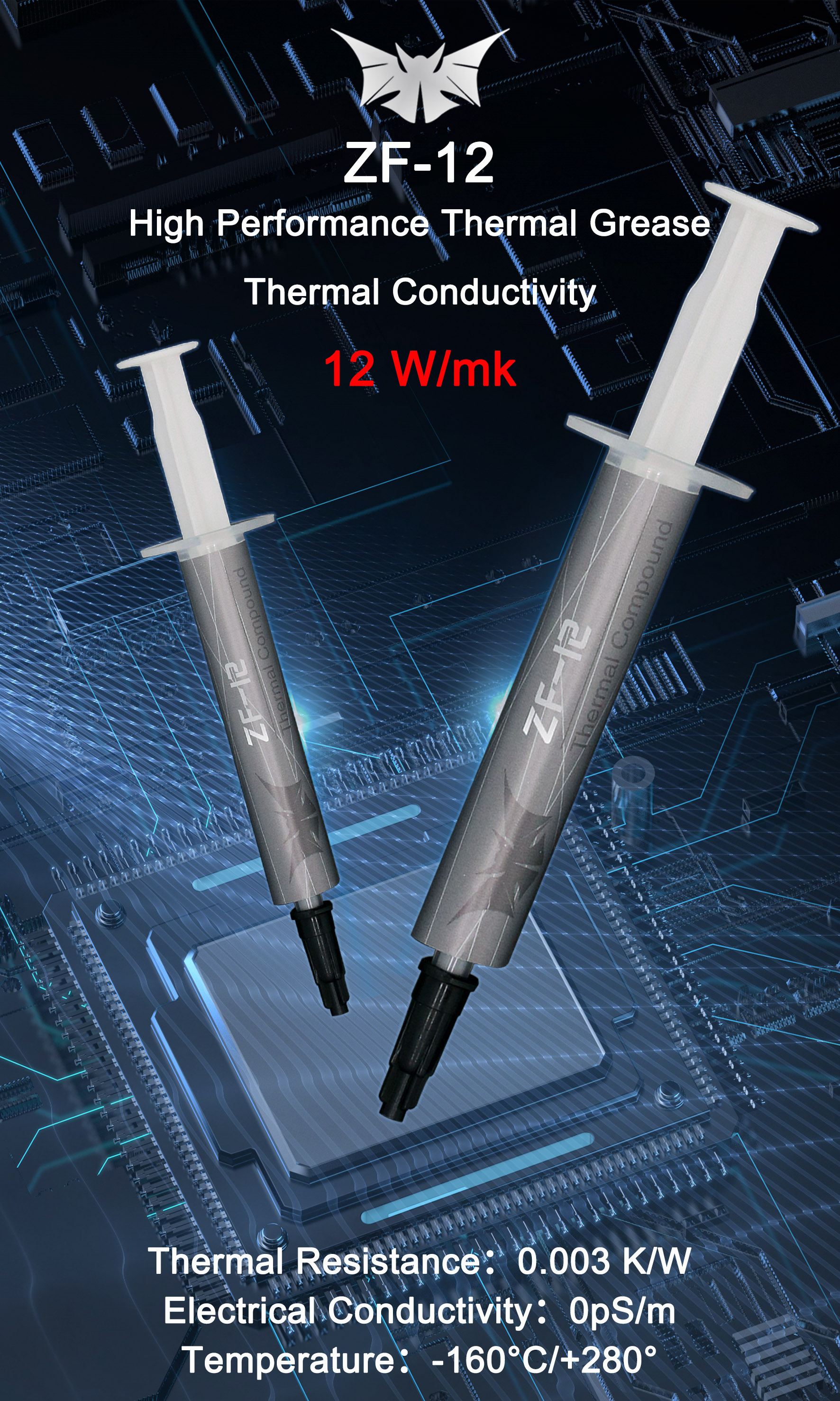 ZF-12 Thermal Paste 12W Therma - Thermal Paste Cpu review and price
