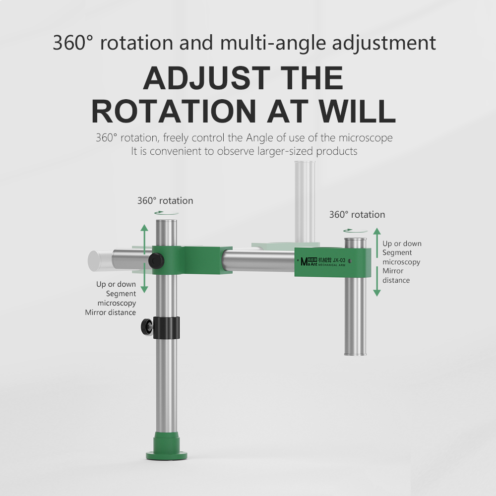 ManAnt Microscope Arm 360 Degr - Electronics Repair Microscope review and price