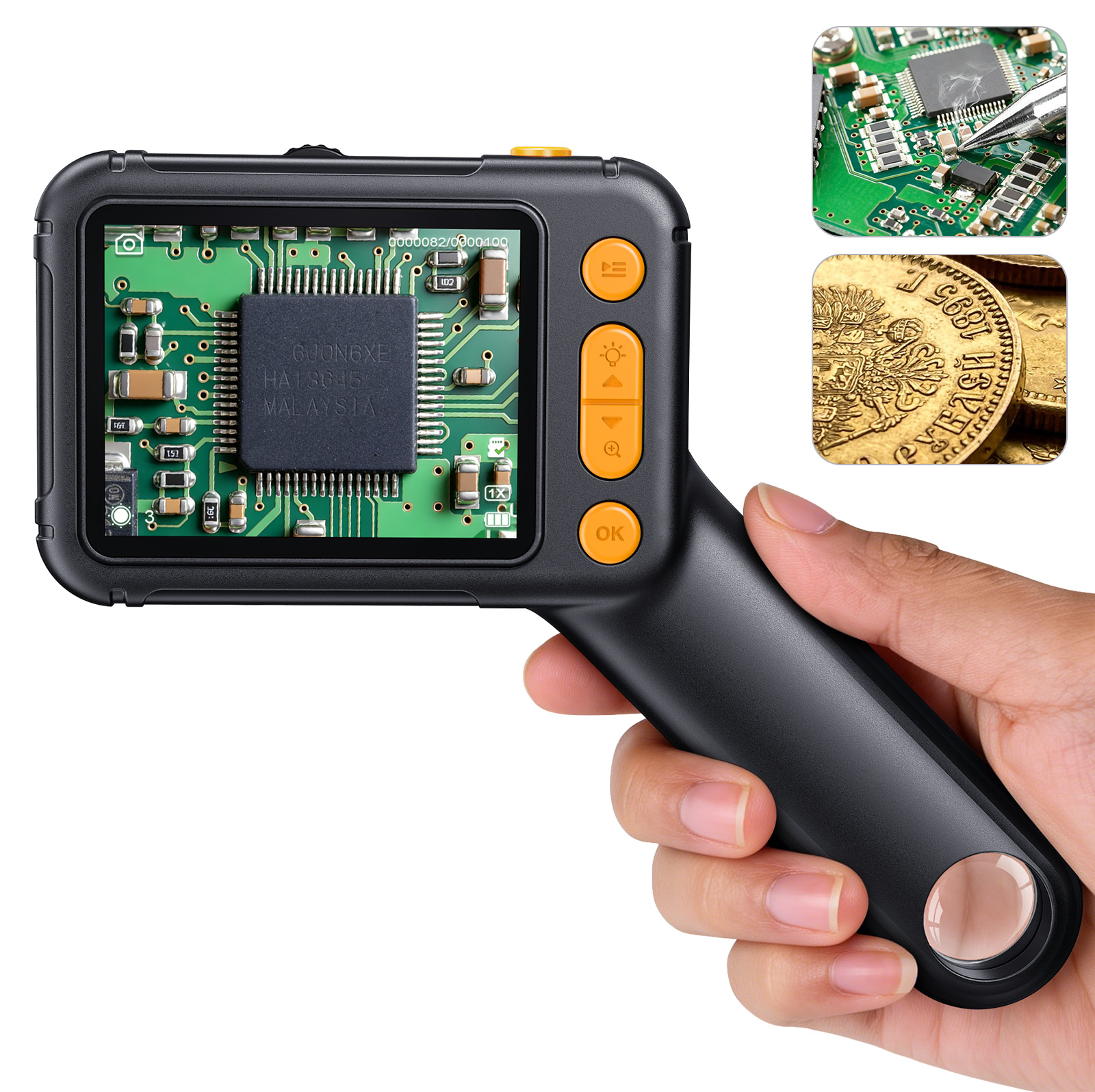 2.8inch Digital Microscope 100 - Electronics Repair Microscope review and price